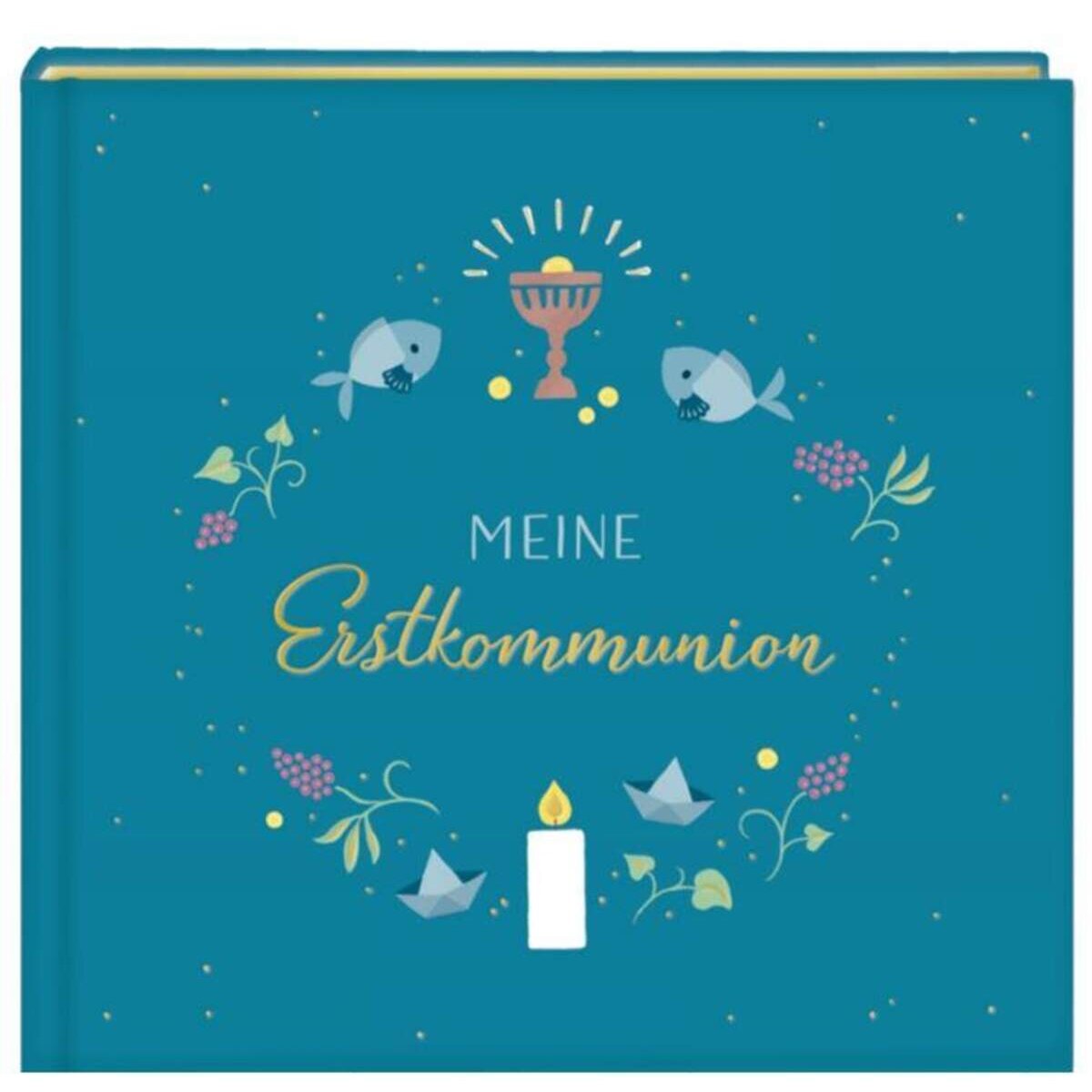 Die Spiegelburg Eintragalbum - Meine Erstkommunion (petrol)