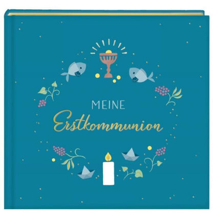 Die Spiegelburg Eintragalbum - Meine Erstkommunion (petrol)