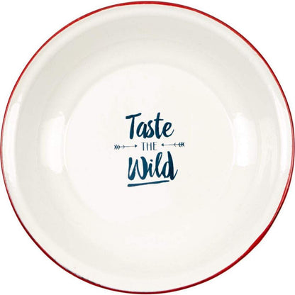 Die Spiegelburg Emaille-Teller Taste the Wild  Reisezeit