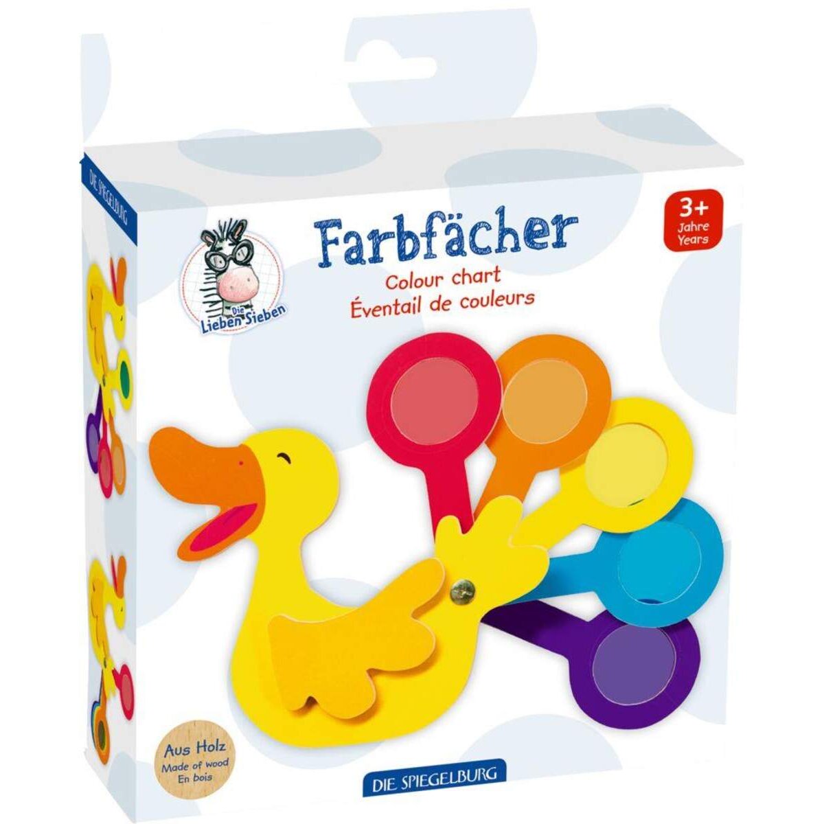 Die Spiegelburg Farbfächer Ente Lotte - Die Lieben Sieben