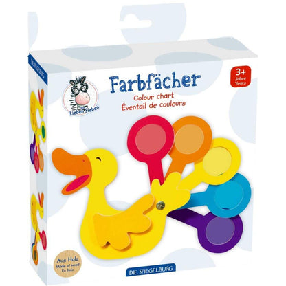Die Spiegelburg Farbfächer Ente Lotte - Die Lieben Sieben