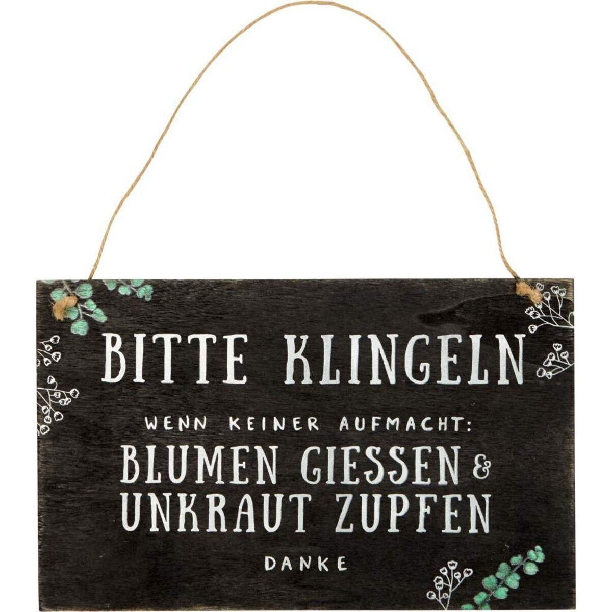 Die Spiegelburg Gartenschild "Bitte klingeln ..." I love my Garden