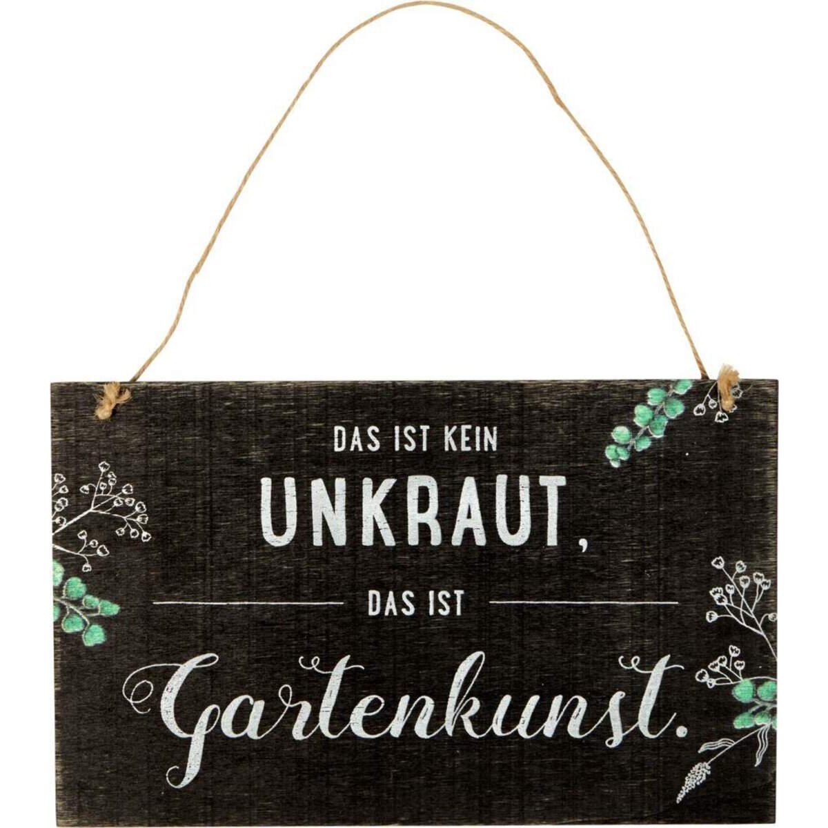 Die Spiegelburg Gartenschild "Das ist kein Unkraut ..." I love my Garden