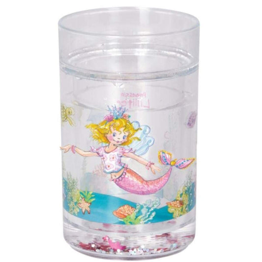 Die Spiegelburg Glitzerbecher mit Schwimmelementen Prinzessin Lillifee Meerjungfrau