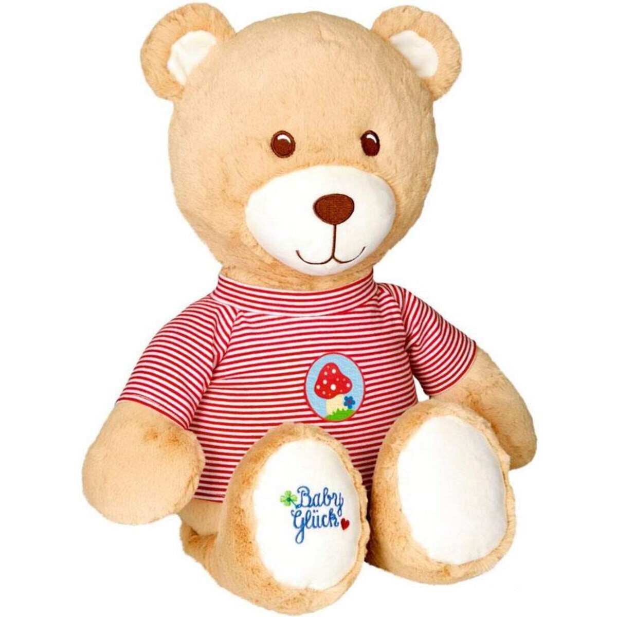 Die Spiegelburg Gr. Kuschelteddy BabyGlück (mit Ringelshirt)