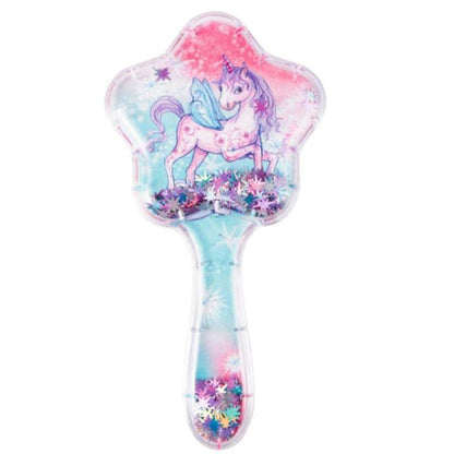 Die Spiegelburg Haarbürste mit beweglichem Glitter Einhorn-Paradie
