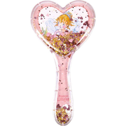 Die Spiegelburg Haarbürste (mit beweglichem Glitter) - Prinzessin Lillifee, 1 Stück, 2-fach sortiert