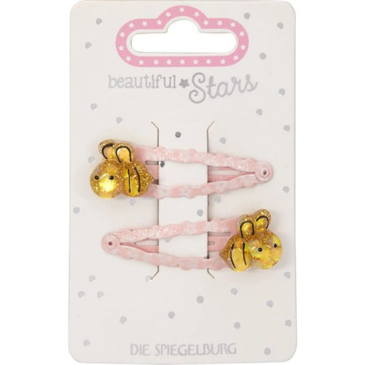 Die Spiegelburg Haarclip Biene - beautiful Stars, sort.