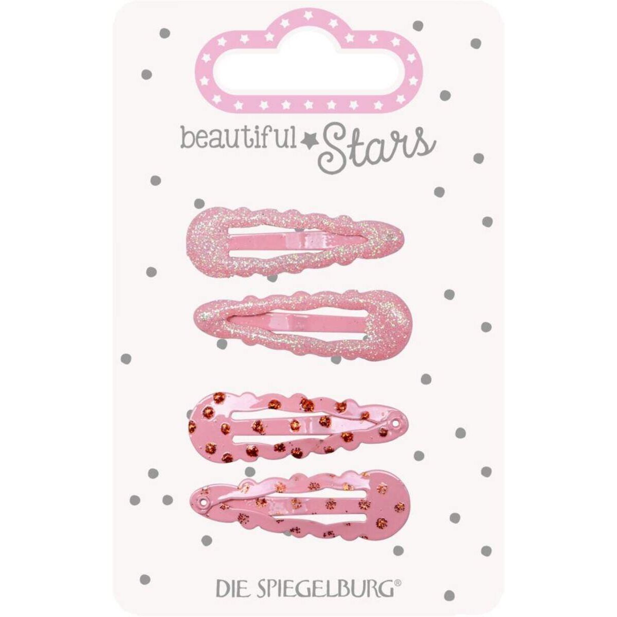 Die Spiegelburg Haarclip rosa + Kupfer beautiful Stars