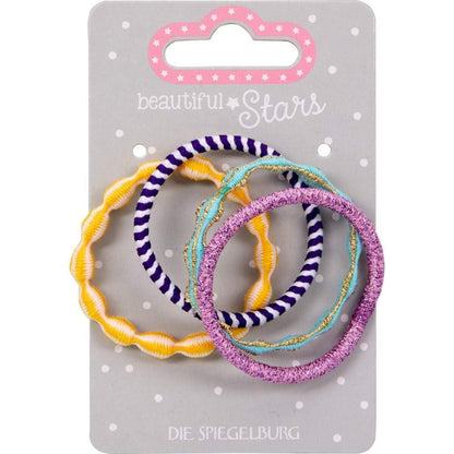 Die Spiegelburg Haargummi Set no.1 - beautiful Stars, 3er Set, 3-fach sortiert