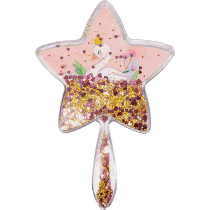 Die Spiegelburg Handspiegel mit beweglichem Glitter - Prinzessin Lillifee (Schwan)
