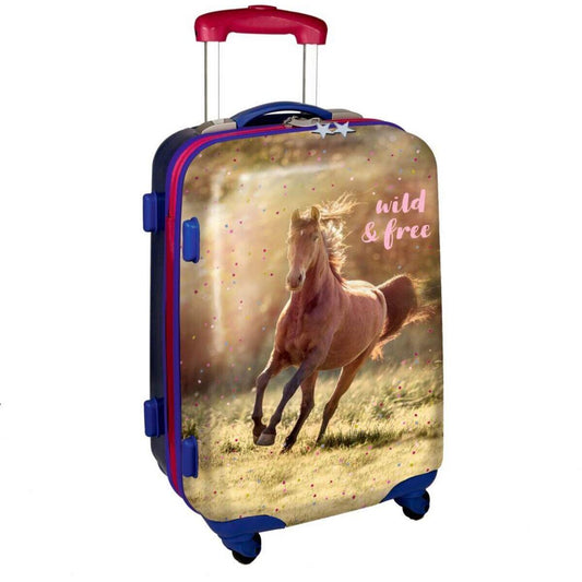 Die Spiegelburg Hartschalentrolley "wild&free" Pferdefreunde