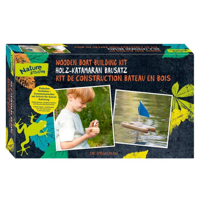 Die Spiegelburg Holz-Katamaran Bausatz Nature Zoom