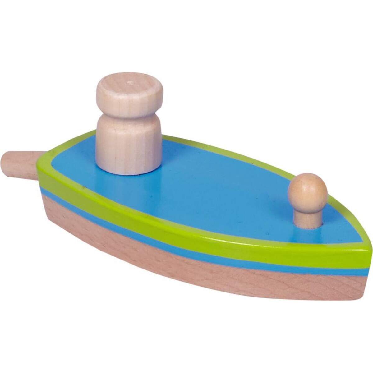 Die Spiegelburg Holzboot mit Ballonantrieb sortiert