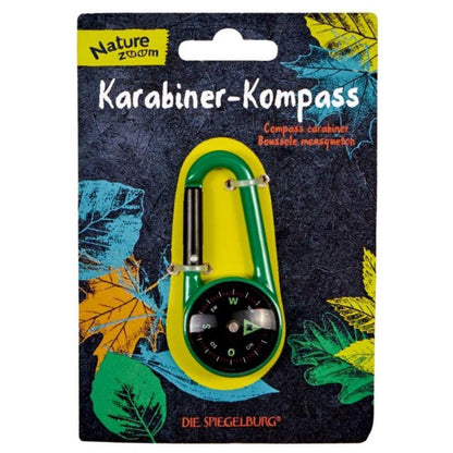 Die Spiegelburg Karabiner-Kompass Nature Zoom