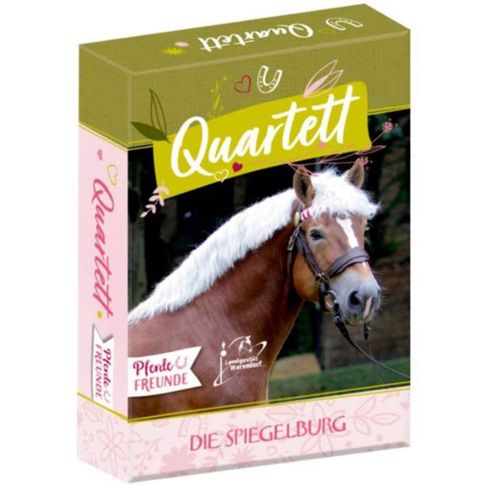 Die Spiegelburg Kartenspiel Quartett Pferdefreunde