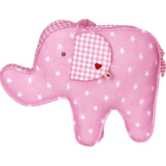 Die Spiegelburg Kissen Elefant BabyGlück, rosa