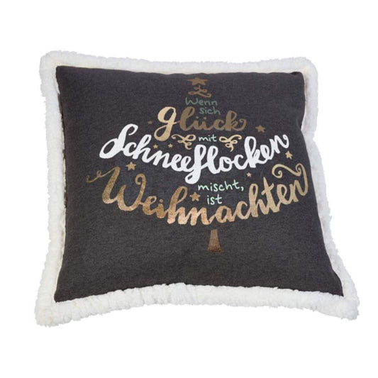 Die Spiegelburg Kissen "Wenn Schneefl. ..." Weihnachtswunder (ca.50x50 cm)