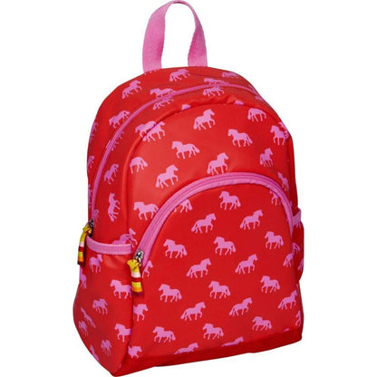 Die Spiegelburg Kl. Rucksack Pferdchen rot  Glühwürmchen