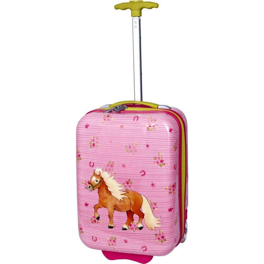 Die Spiegelburg Kleiner Hartschalentrolley Mein kleiner Ponyhof