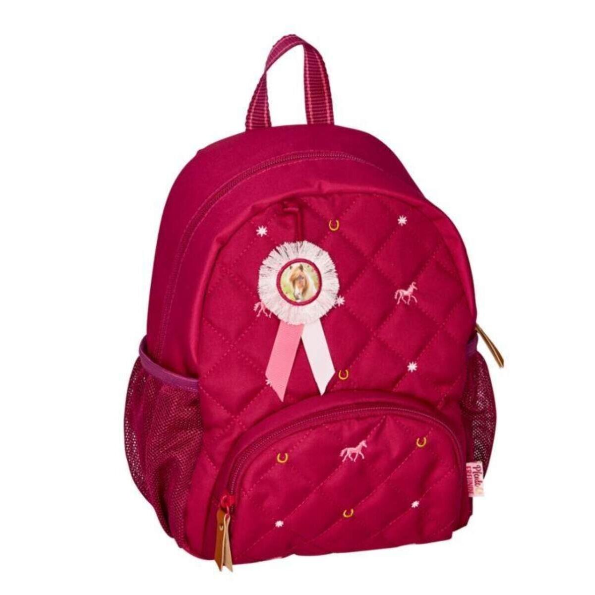 Die Spiegelburg Kleiner Rucksack Pferdefreunde, berry