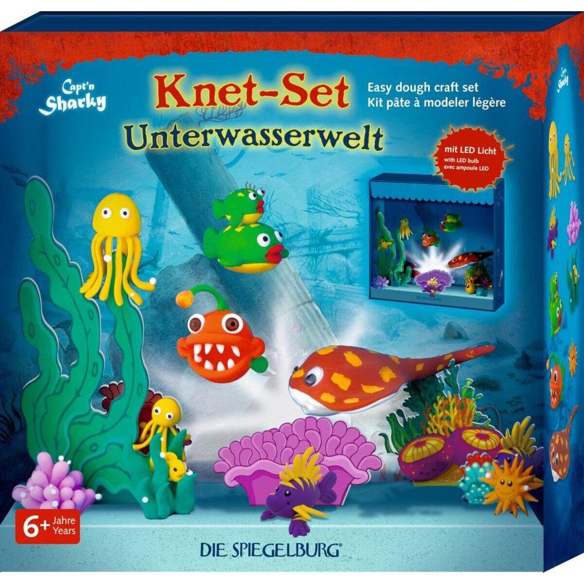 Die Spiegelburg Knet-Set Unterwasserwelt Capt'n Sharky