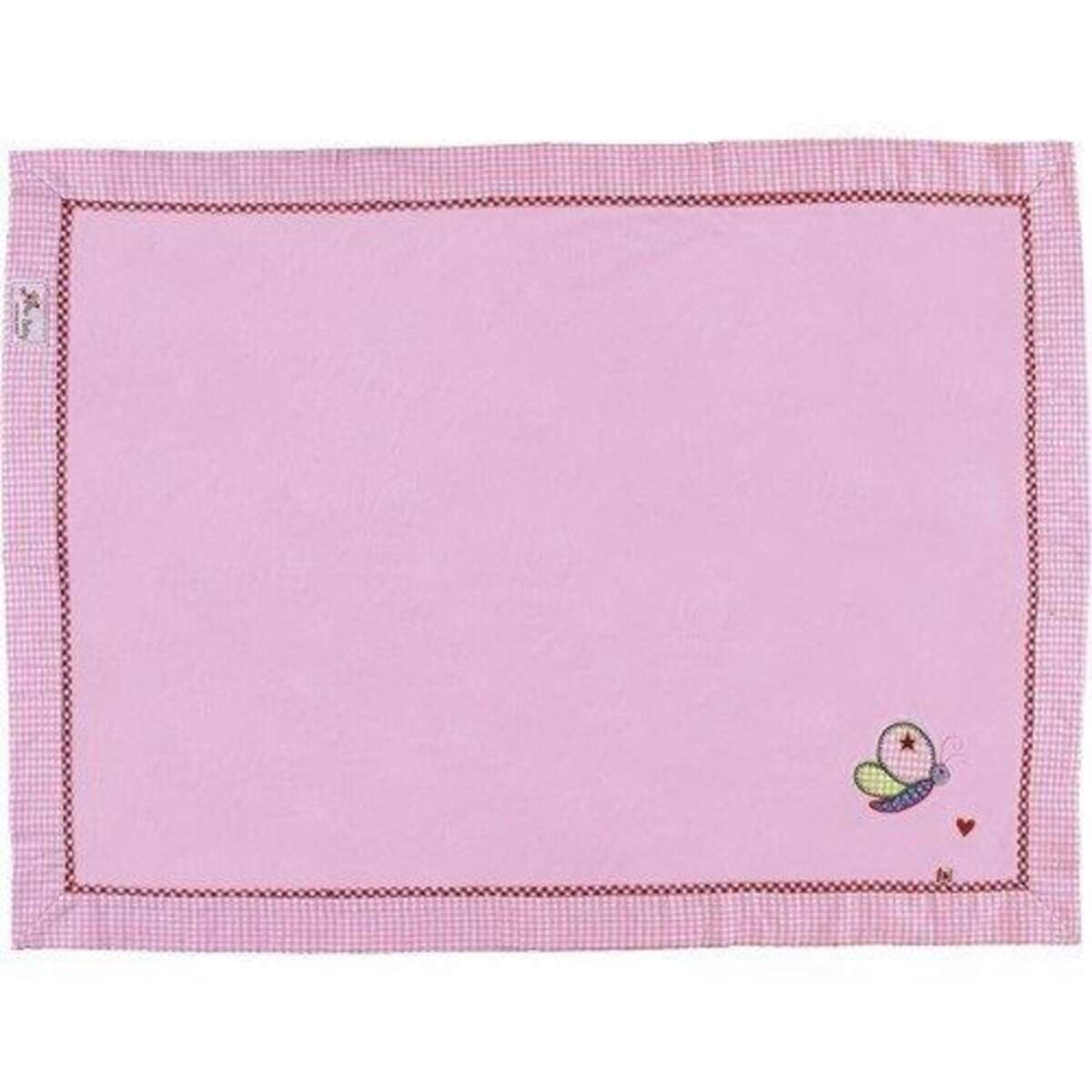 Die Spiegelburg Kuscheldecke rosa Baby Glück