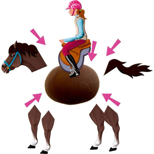 Die Spiegelburg Leicht-Knete Bastelset Mein kleiner Ponyhof