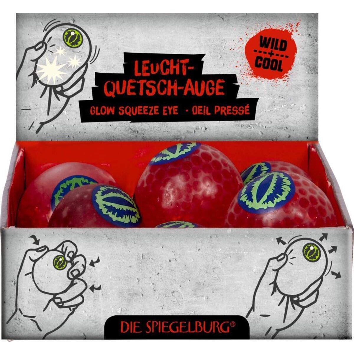 Die Spiegelburg Leucht-Quetsch-Auge Wild+Cool