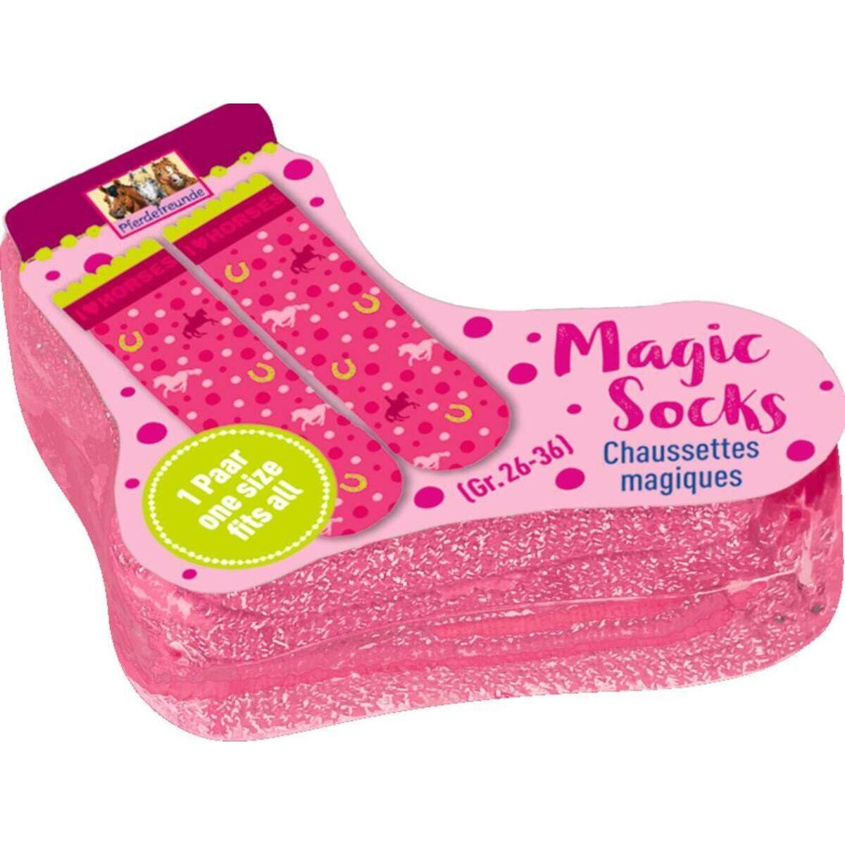 Die Spiegelburg Magic Socks Pferdefreunde/one size (Gr.26-36), sortiert