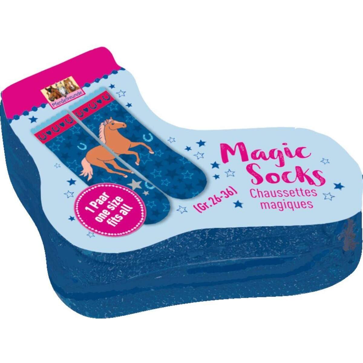 Die Spiegelburg Magic Socks Pferdefreunde/one size (Gr.26-36), sortiert