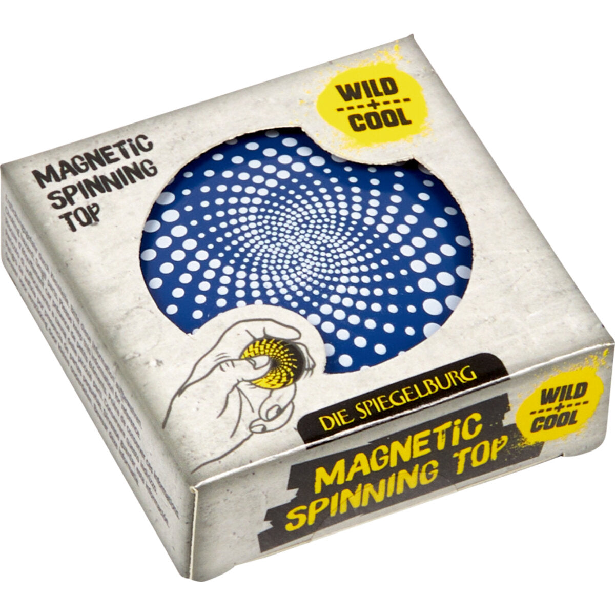 Die Spiegelburg Magnetic Spinning Top - Wild+Cool, 3-fach sortiert