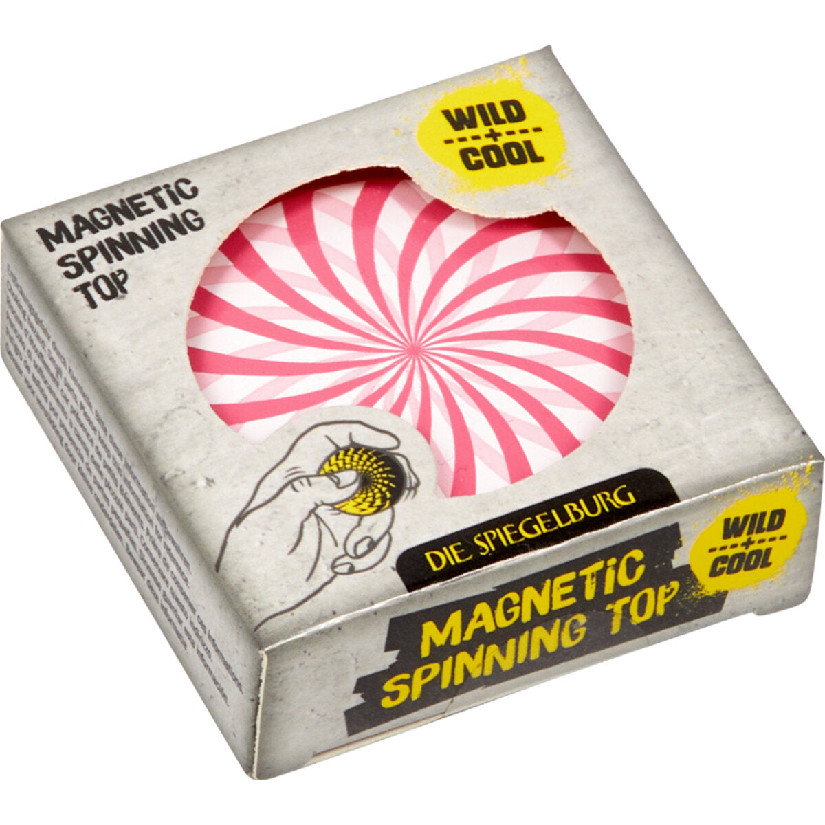 Die Spiegelburg Magnetic Spinning Top - Wild+Cool, 3-fach sortiert