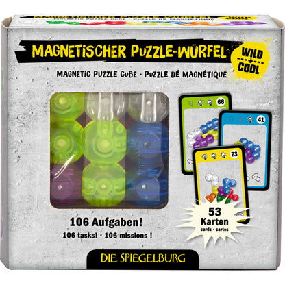 Die Spiegelburg Magnetischer Puzzle-Würfel - Wild+Cool