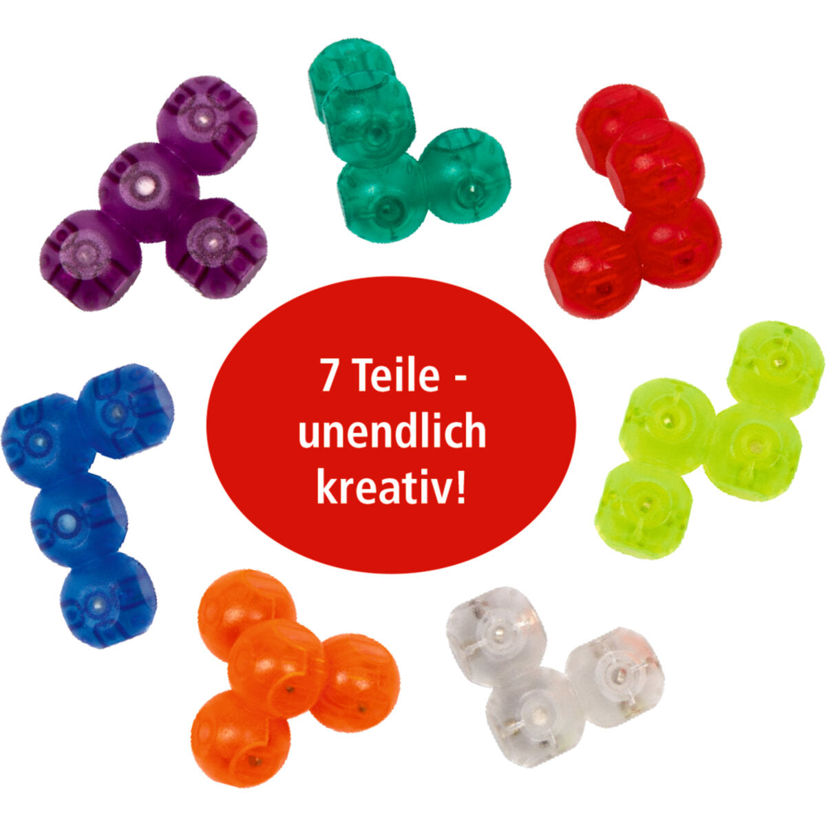 Die Spiegelburg Magnetischer Puzzle-Würfel - Wild+Cool