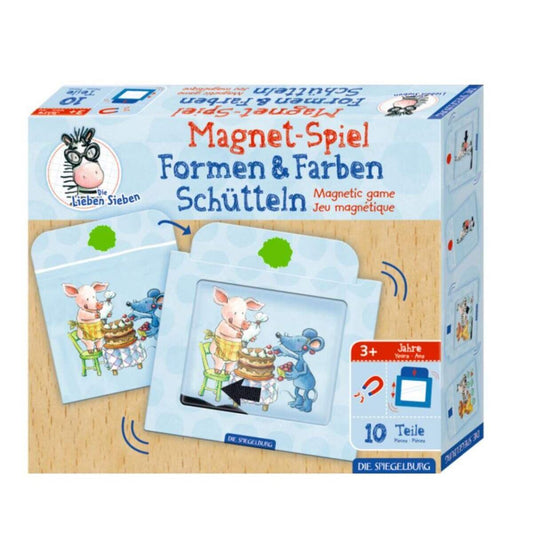 Die Spiegelburg Magnetspiel Formen & Farben Schütteln Die Lieben Sieben