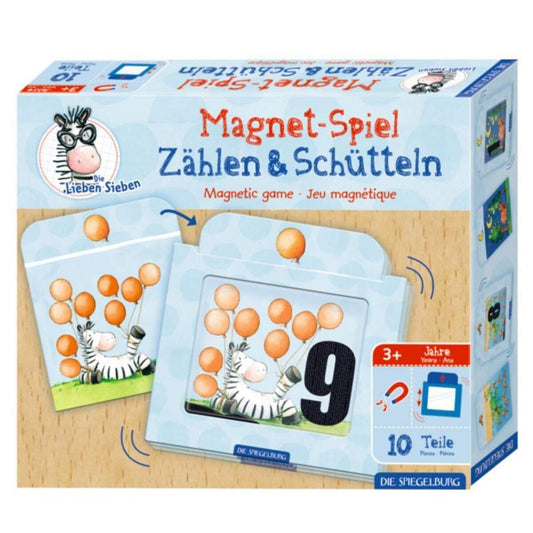 Die Spiegelburg Magnetspiel Zählen & Schütteln Die Lieben Sieben