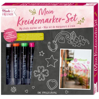 Die Spiegelburg Mein Kreidemarker-Set Pferdefreunde