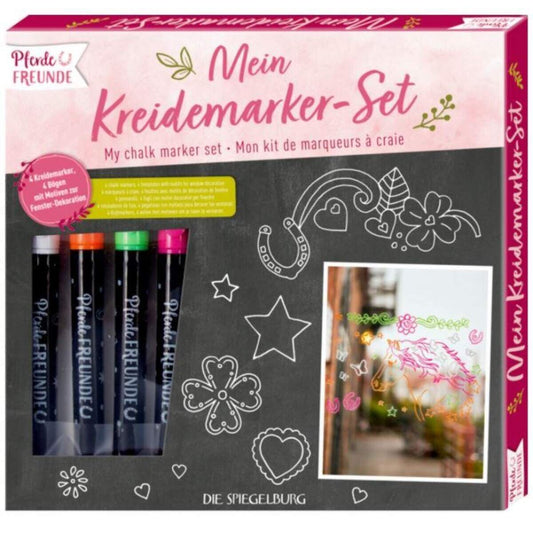 Die Spiegelburg Mein Kreidemarker-Set Pferdefreunde