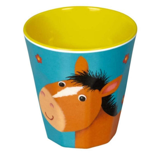 Die Spiegelburg Melamin-Becher Pferd Freche Rasselbande