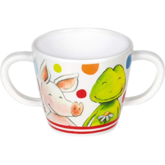 Die Spiegelburg Melamin-Tasse mit 2 Henkeln Die Lieben Sieben