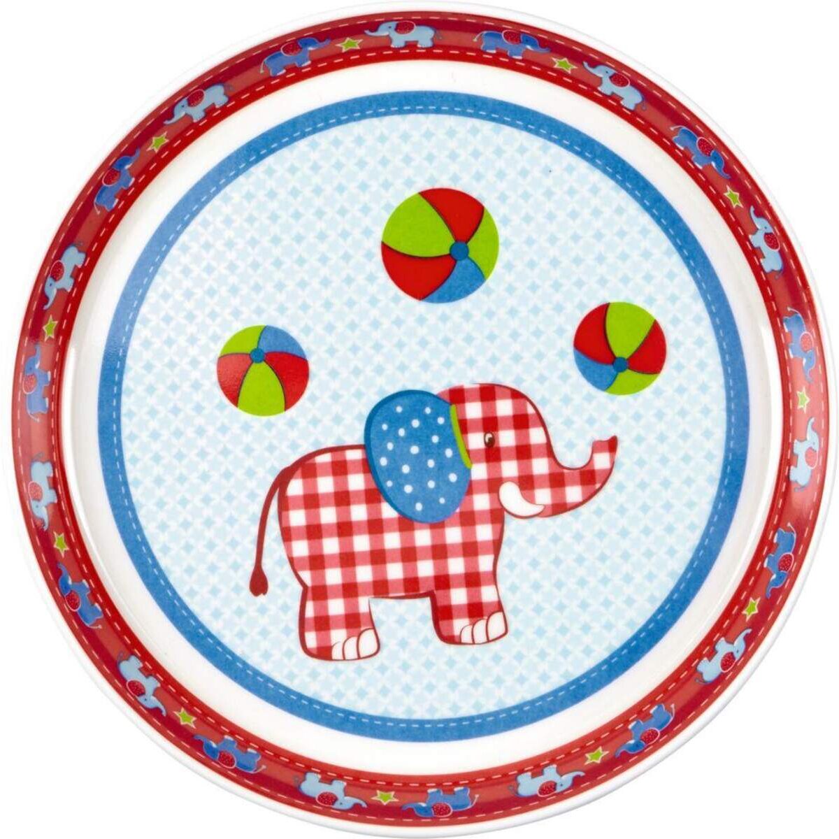 Die Spiegelburg Melamin-Teller Elefant