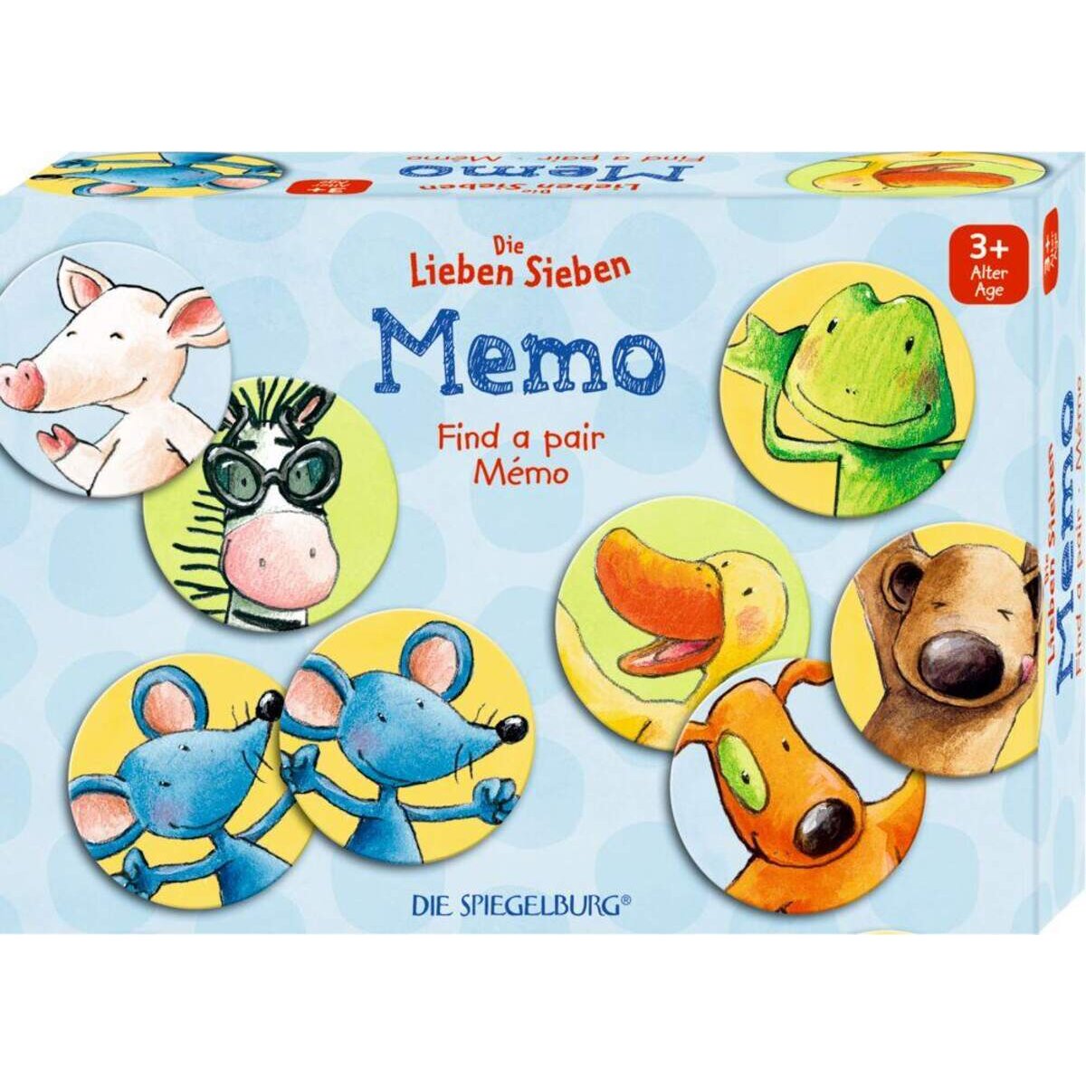 Die Spiegelburg Memo Die Lieben Sieben