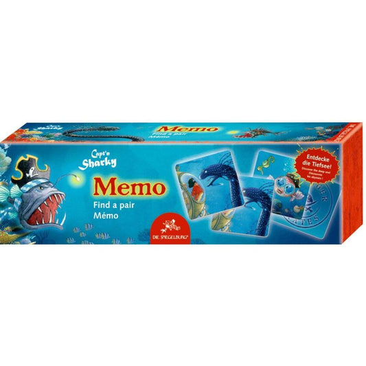 Die Spiegelburg Memo Entdecke die Tiefsee Capt'n Sharky