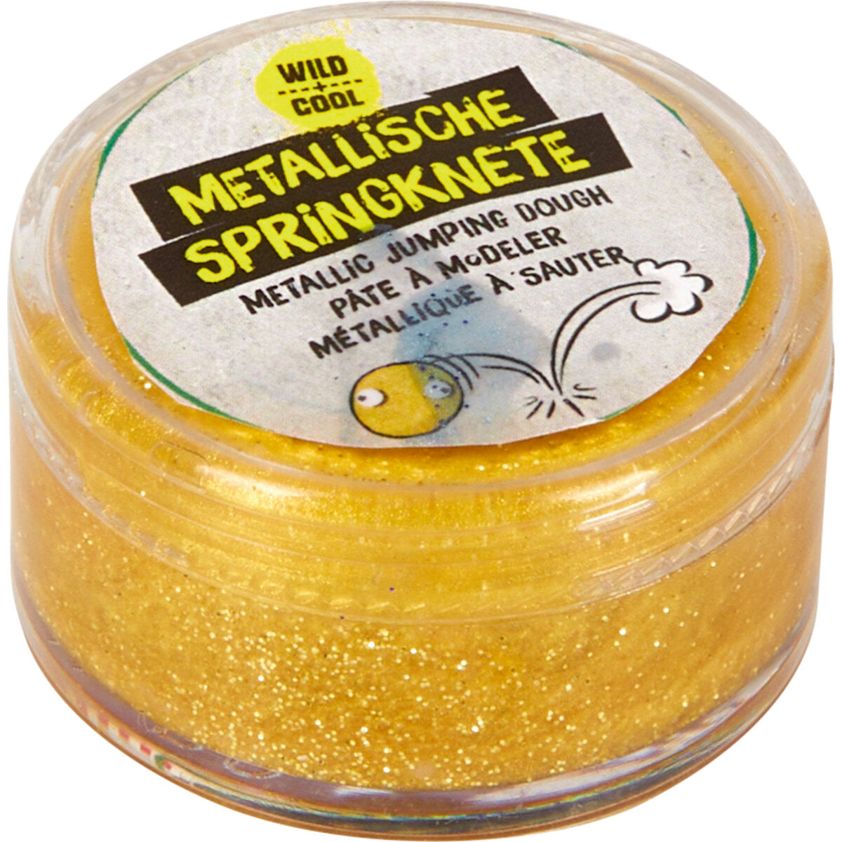 Die Spiegelburg Metallische Springknete - Wild+Cool, 3-fach sortiert