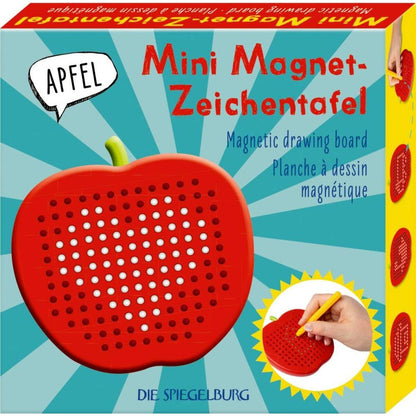 Die Spiegelburg Mini-Magnet-Zeichentafel Apfel - Bunte Geschenke