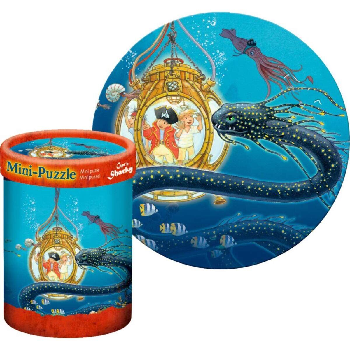 Die Spiegelburg Mini-Puzzles Capt'n Sharky 40 Teile, sortiert