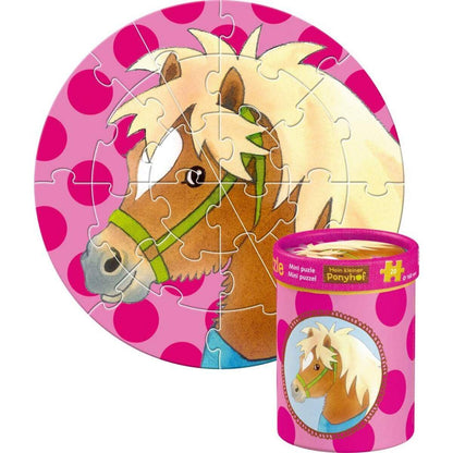 Die Spiegelburg Mini-Puzzles Mein kleiner Ponyhof (20 Teile), sortiert