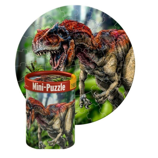 Die Spiegelburg Mini-Puzzles T-Rex World (60 Teile), 3-fach sortiert