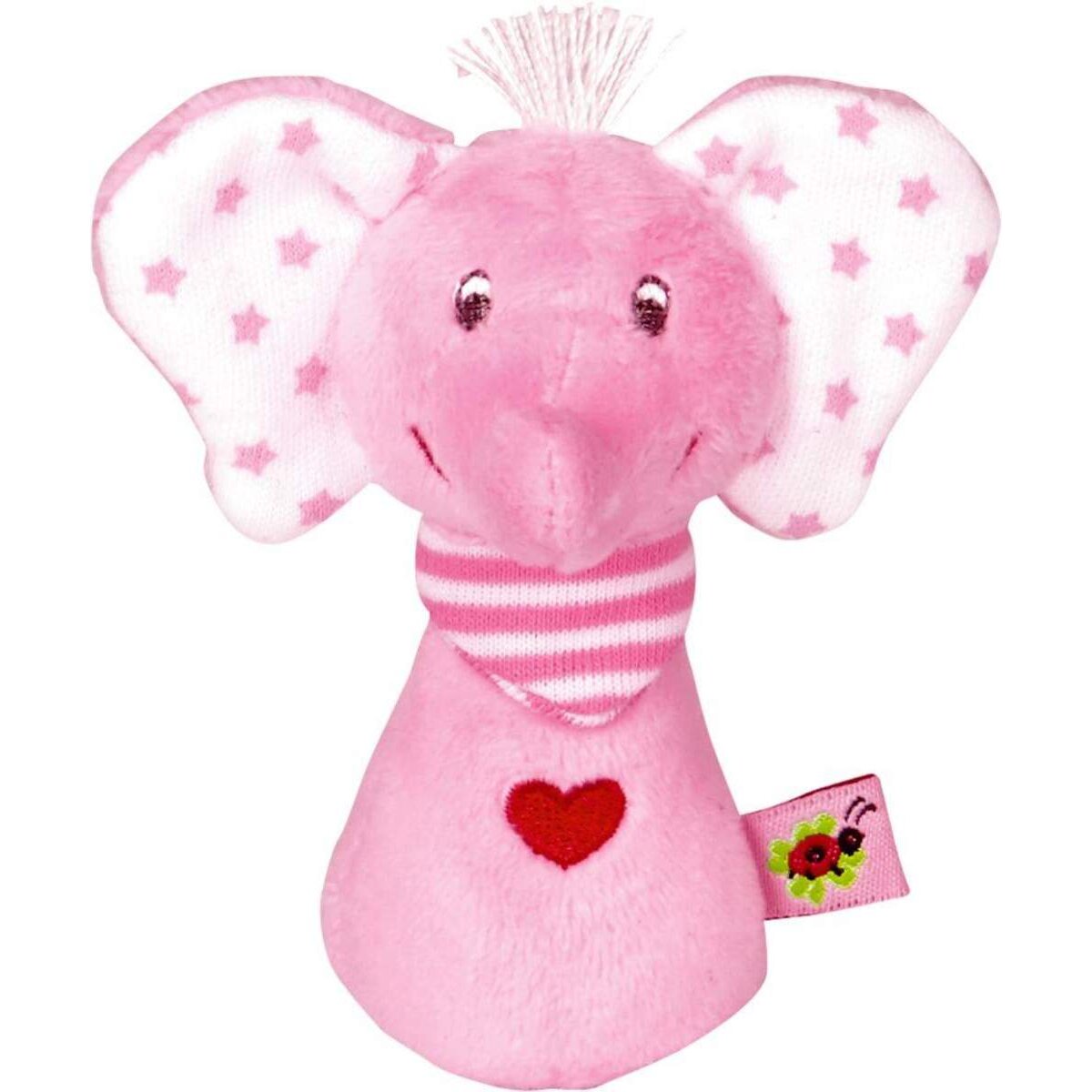 Die Spiegelburg Minirassel Elefant BabyGlück, rosa